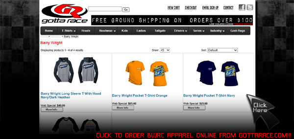 Click to Order Online from GottaRace.com!